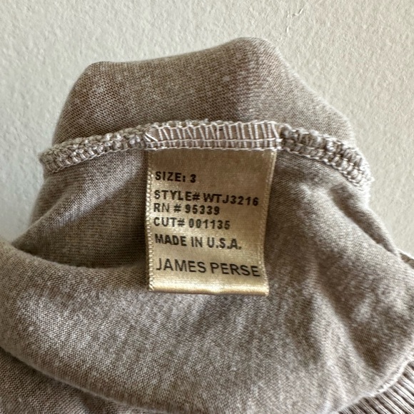 James Perse Designer Tencel Wrap Tan Beige Tank Top Size 3 (Large) EUC - Picture 6 of 8